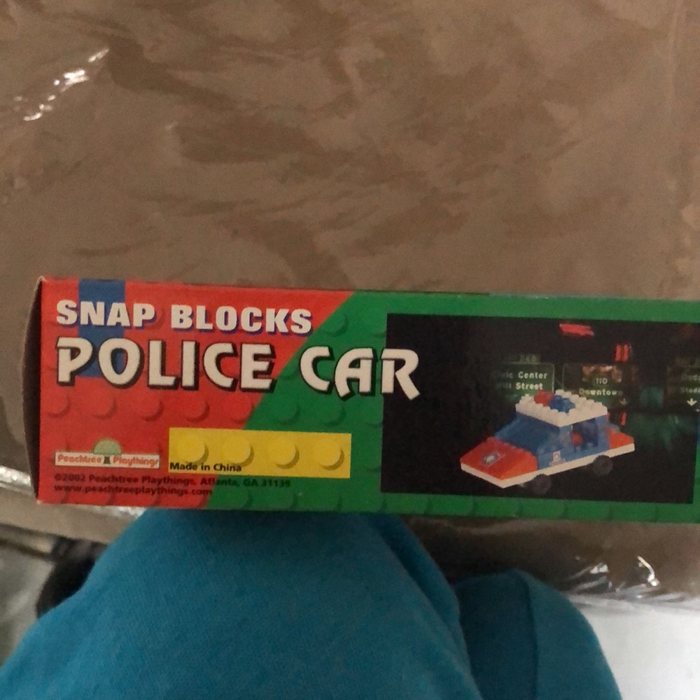 Snap Blocks Police Car - Picture 6 of 6